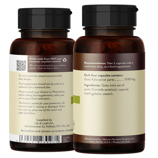 Gotu Kola, muscle function, antioxidant, immunity | Nature's Sunshine