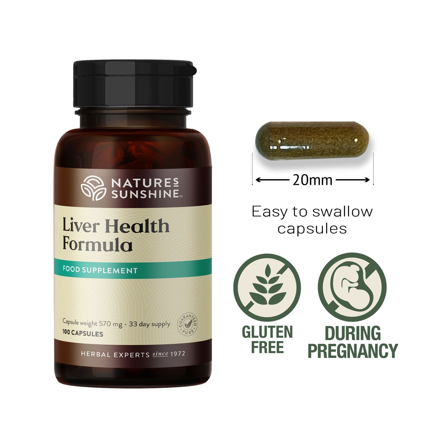 Liver, Dandelion, Turmeric, Kidney | Nature's Sunshine
