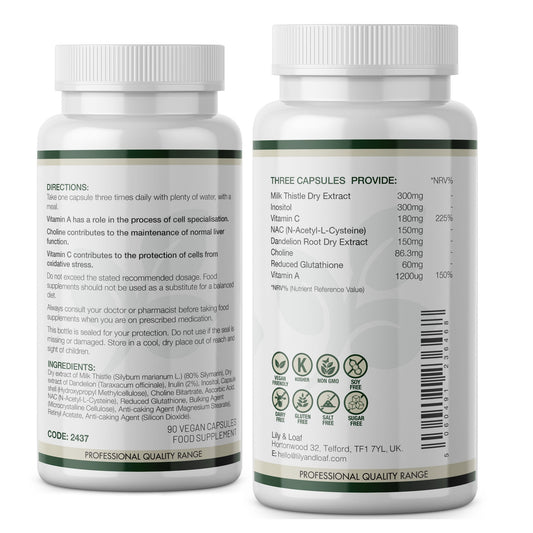 Milk Thistle & N-Acetyl Cysteine