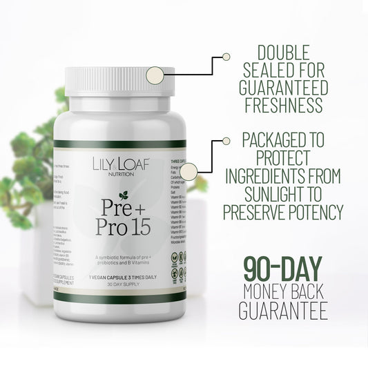Prebiotic & Probiotic with B-Vitamins intestinal | Lily & Loaf
