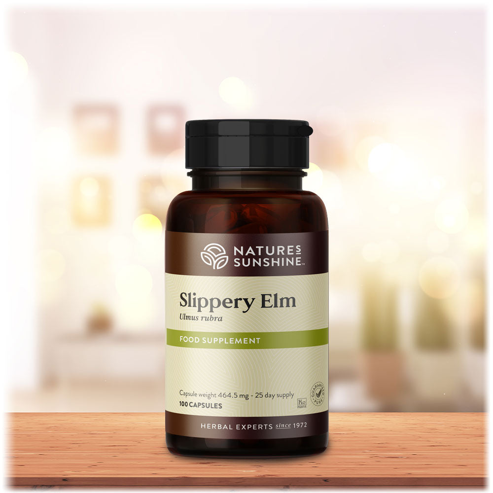 Digestive discomfort, Slippery Elm, nutritious | Nature's Sunshine