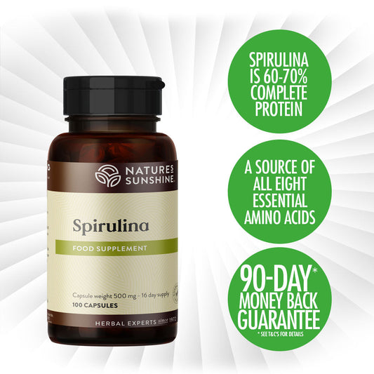Spirulina, algae, amino acids, protein | Nature's Sunshine