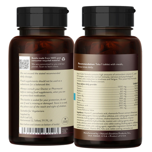 Stress relief, calm, chamomile, nervous system, brain | Nature's Sunshine