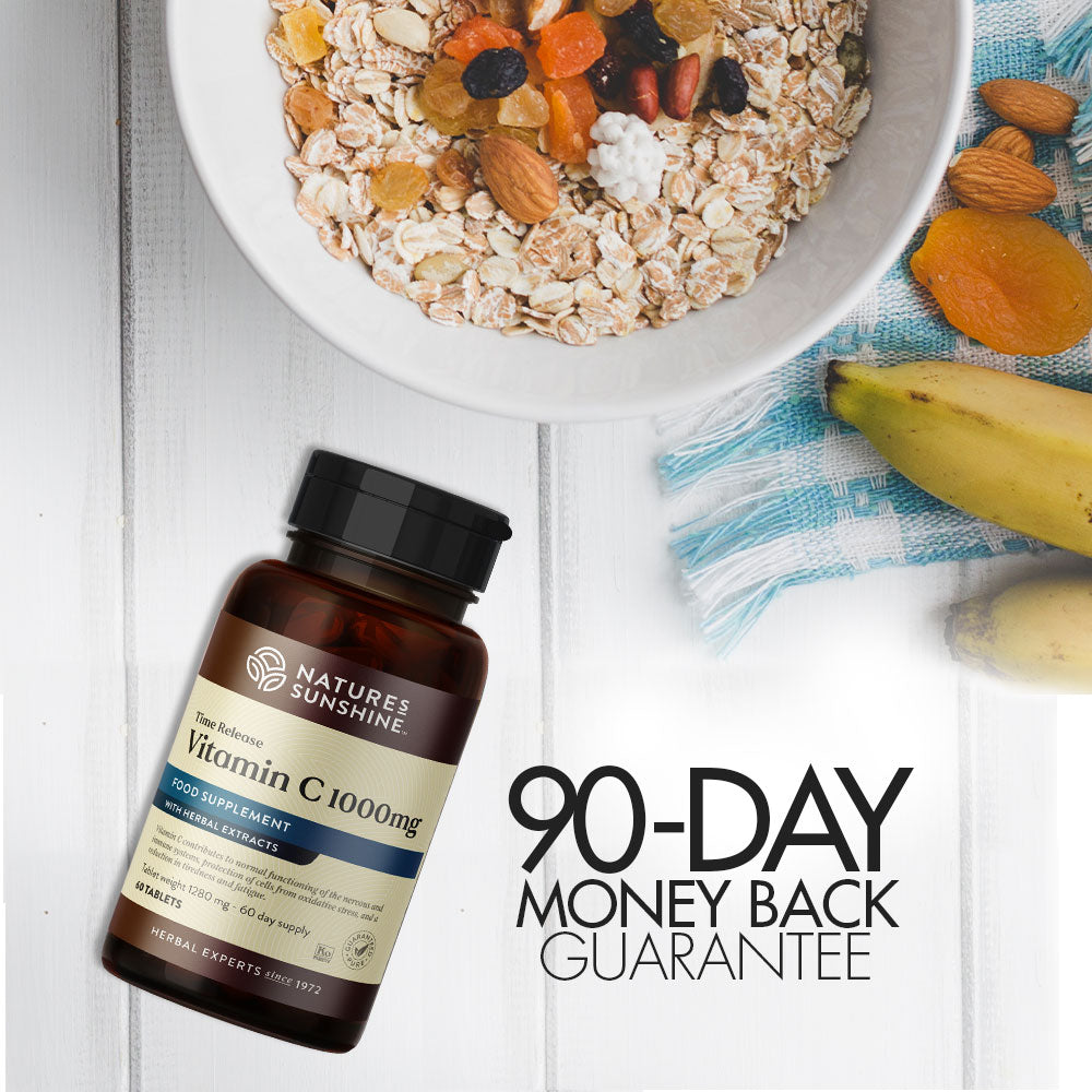 Vitamin C, timed release, immune, skin, tiredness | Nature's Sunshine