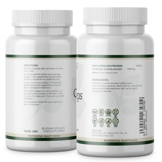 Cordyceps, sinensis, mushrooms, vitality | Lily & Loaf