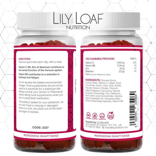 Adult gummies, immunity, supplements | Lily & Loaf