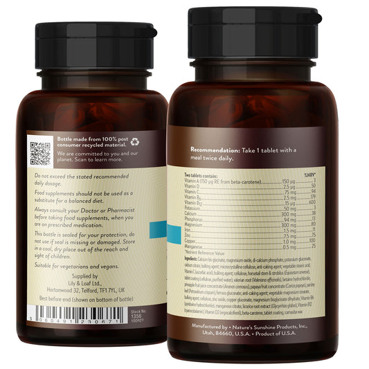 Calcium, bones, teeth, structural, joints, muscles | Nature's Sunshine