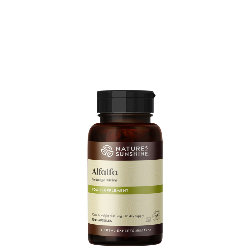 Alfalfa root, vitamins, minerals, isoflavones | Nature's Sunshine