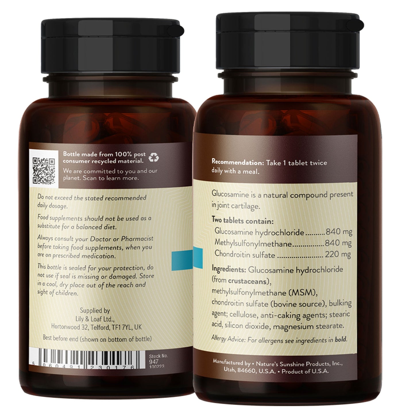 Glucosamine, chondroitin, fitness, joints | Nature's Sunshine