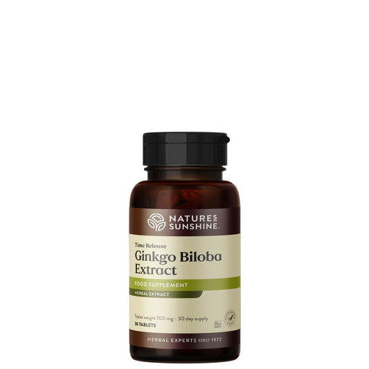 Ginkgo, timed release, circulation, heart health | Nature's Sunshine