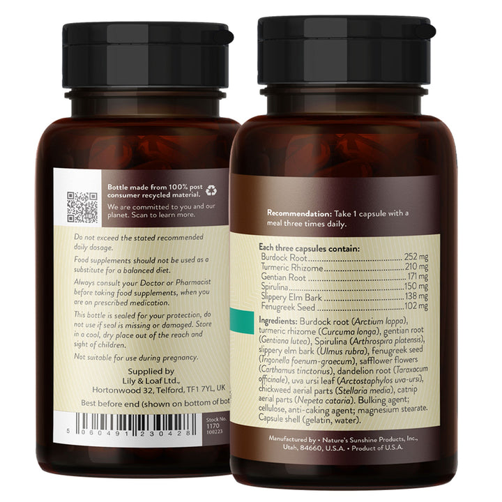 Liver, Dandelion, Turmeric, Kidney | Nature's Sunshine