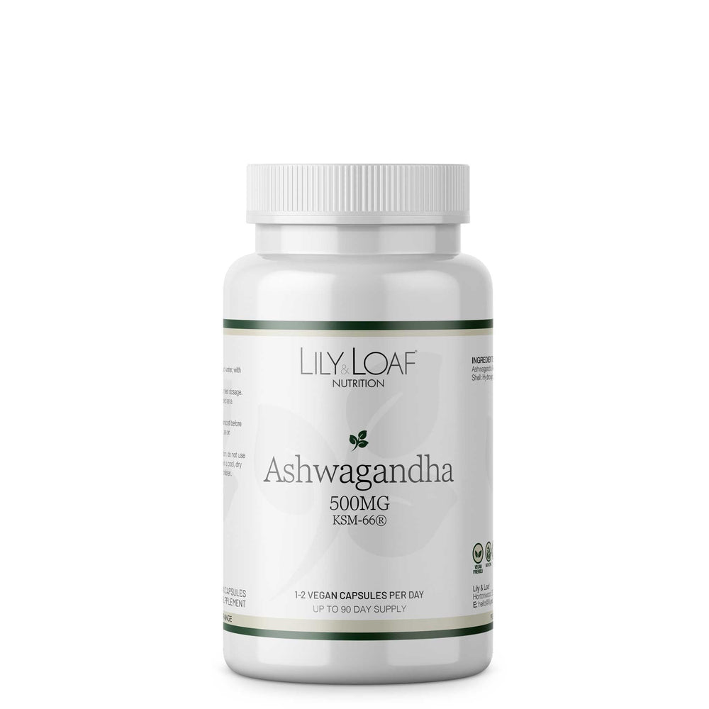 Ashwagandha, 500mg, adaptogen, tonic | Lily & Loaf