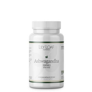 Ashwagandha, 500mg, adaptogen, tonic | Lily & Loaf