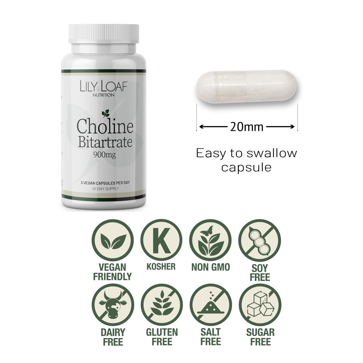Choline Bitartrate | Nature's Sunshine 