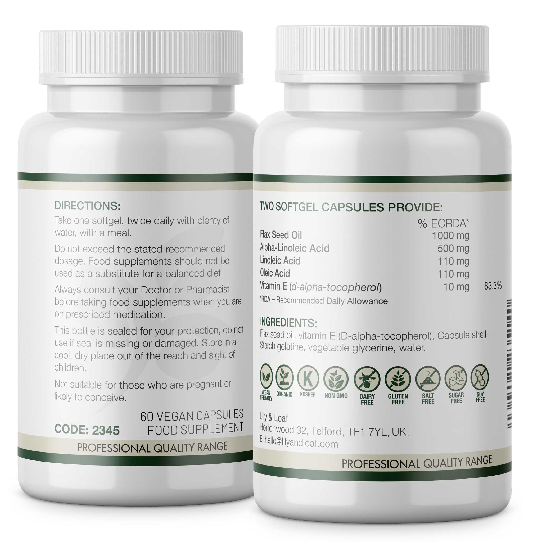 Omega 3-6-9 1000mg (Organic)