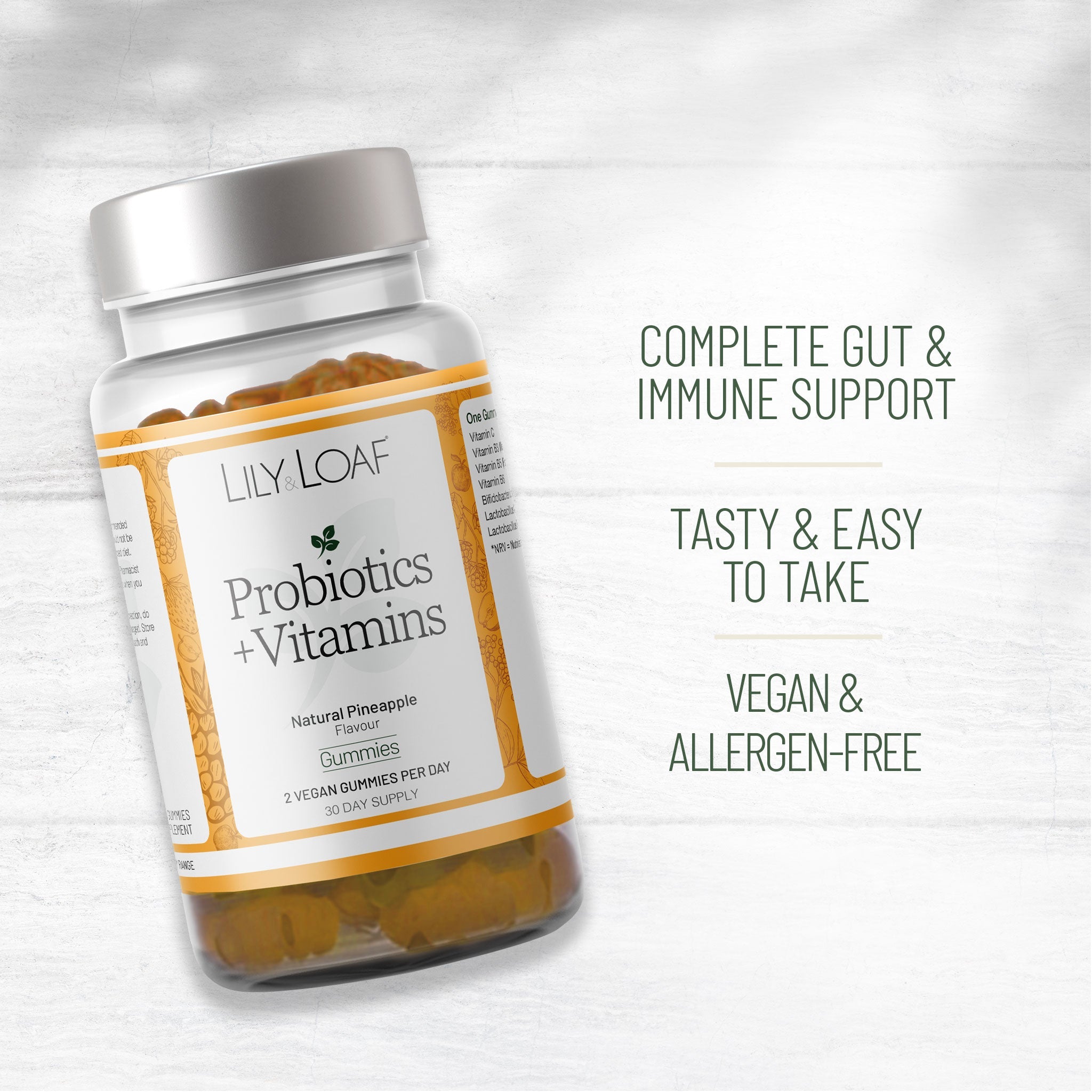 Probiotic + Vitamins Gummies