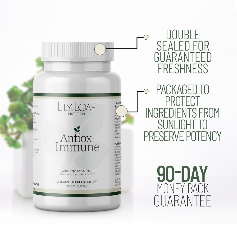 Immune system, zinc, vitamin c, lycopene, grapeseed | Lily & Loaf