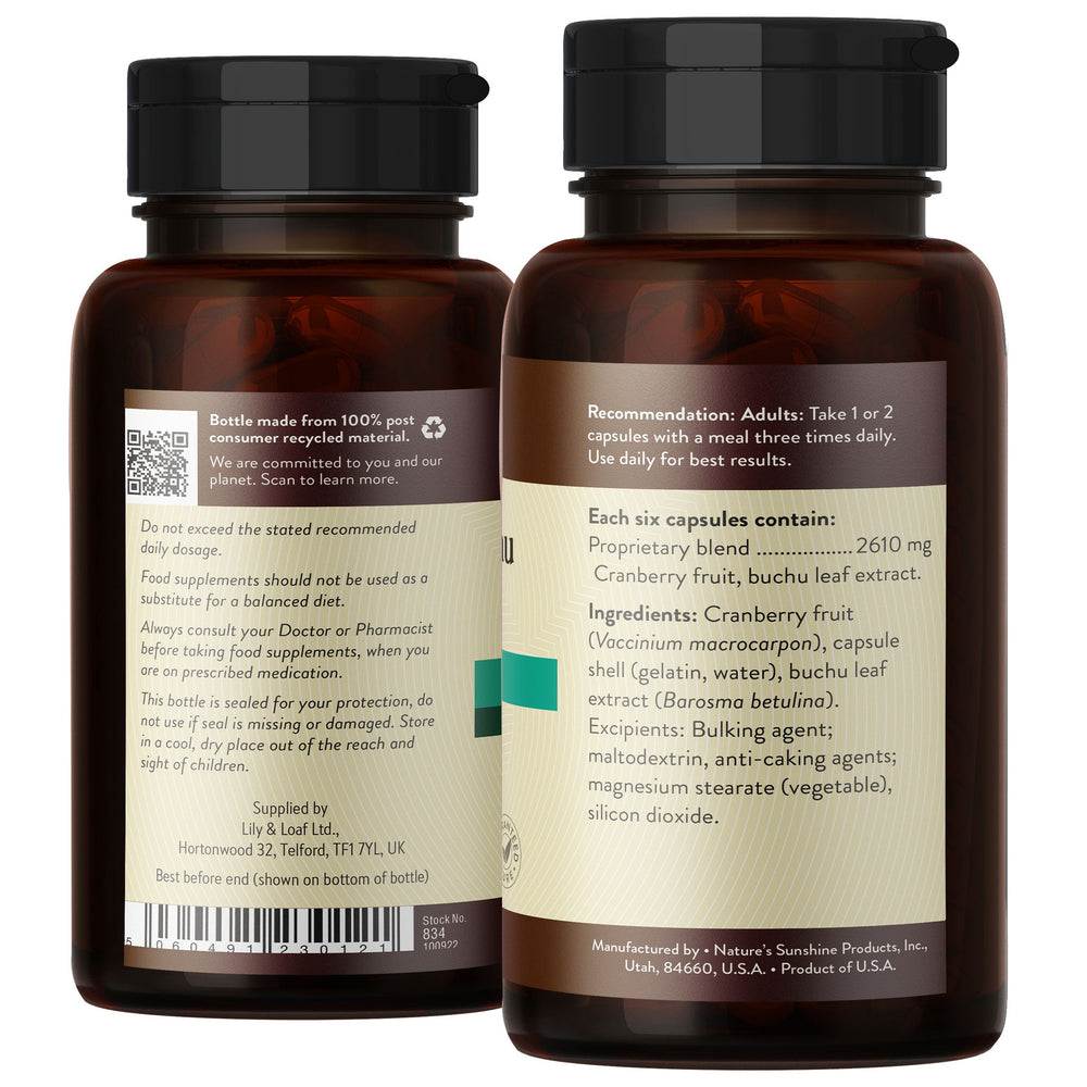 Cranberry, Buchu, kidneys, urinary system | Nature's Sunshine