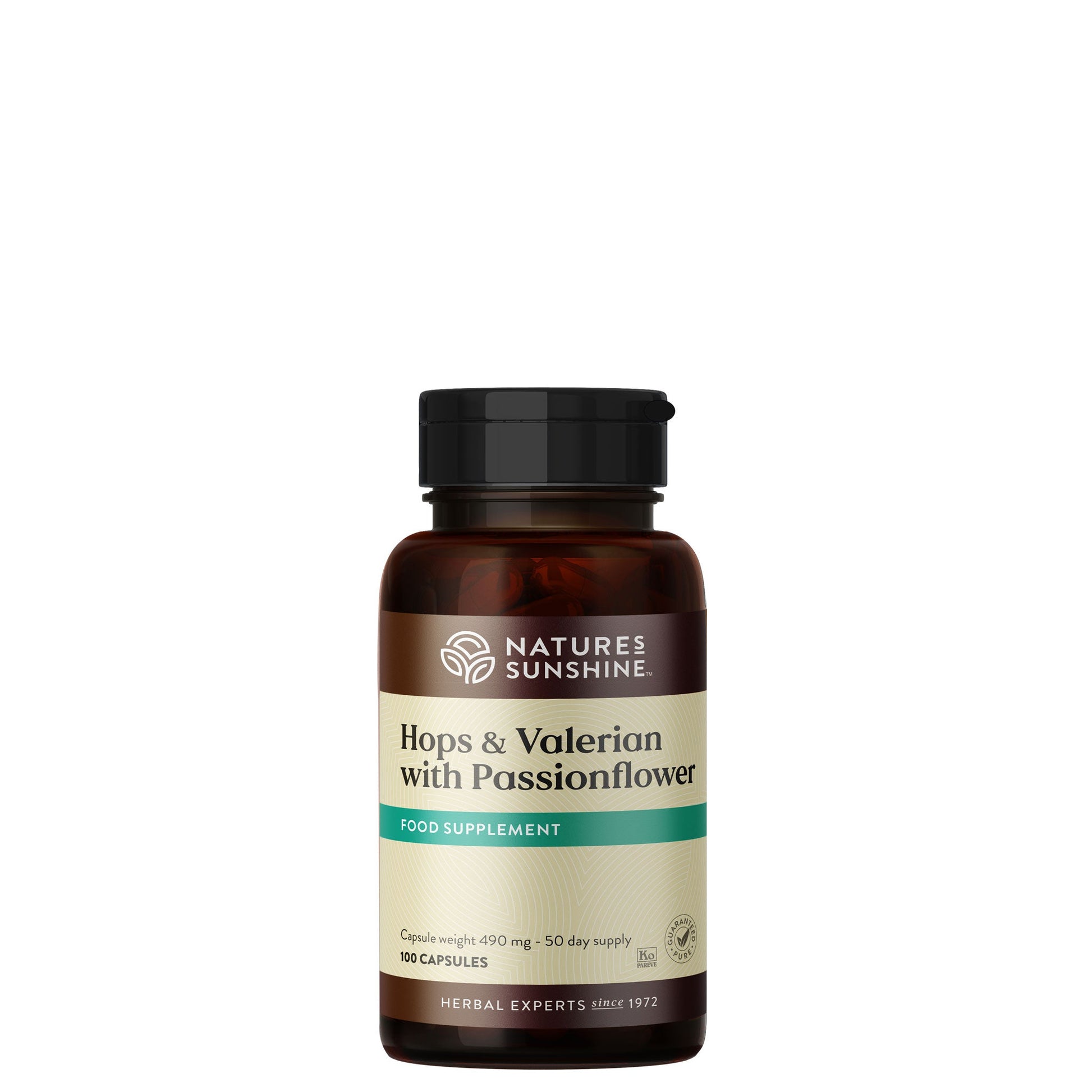Hops & Valerian, Passionflower, Sleep, Stress Relief 