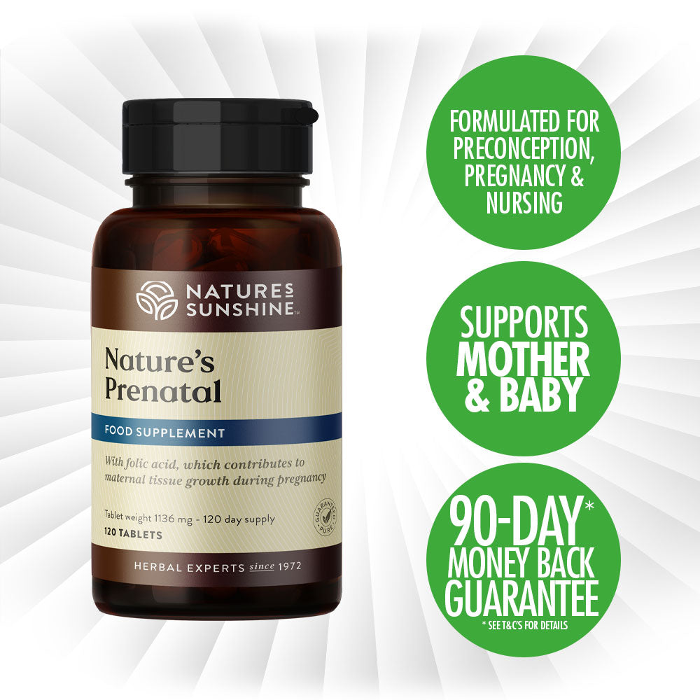 Pregnancy, Nursing, Prenatal, Vitamins, Folic Acid | Nature's Sunshine