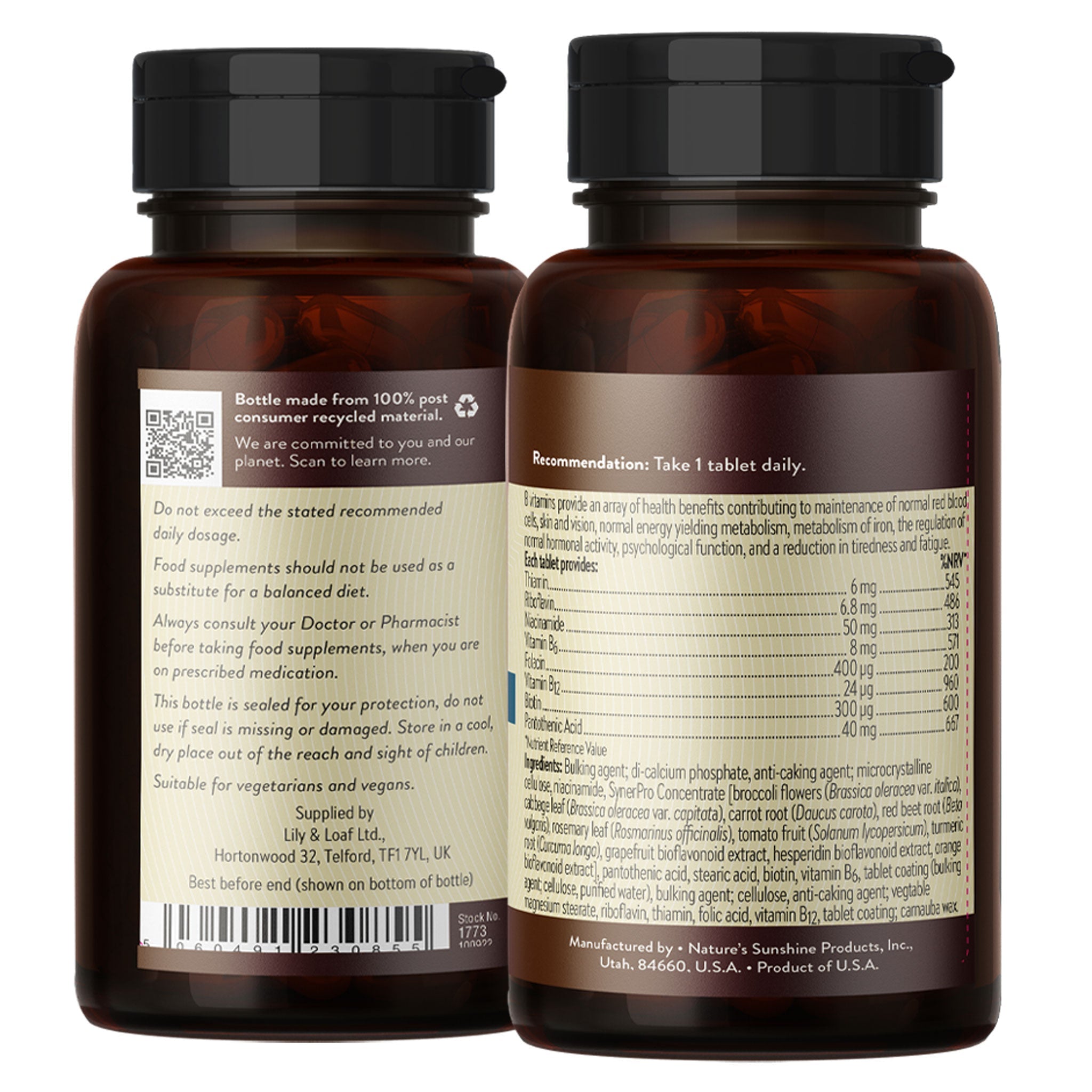 B Complex, tiredness & fatigue, vitamins | Nature's Sunshine