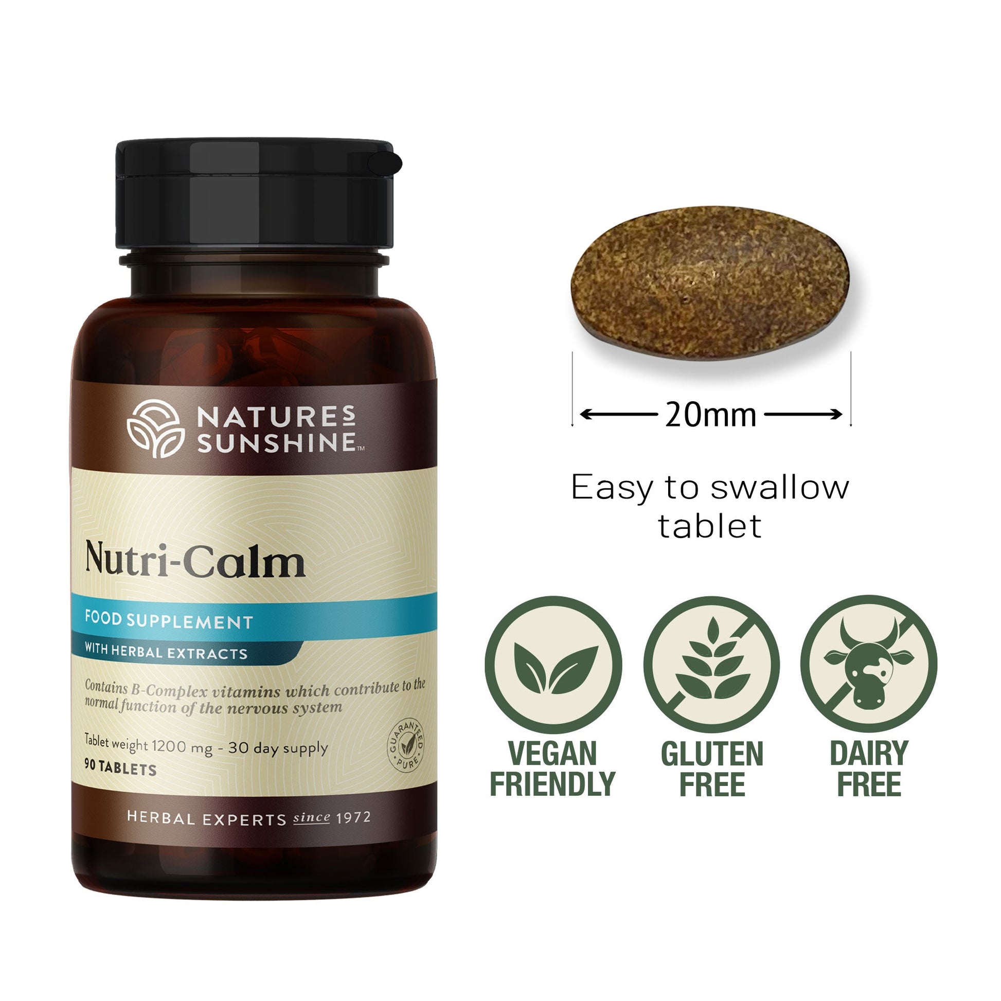 Stress relief, calm, chamomile, nervous system, brain | Nature's Sunshine