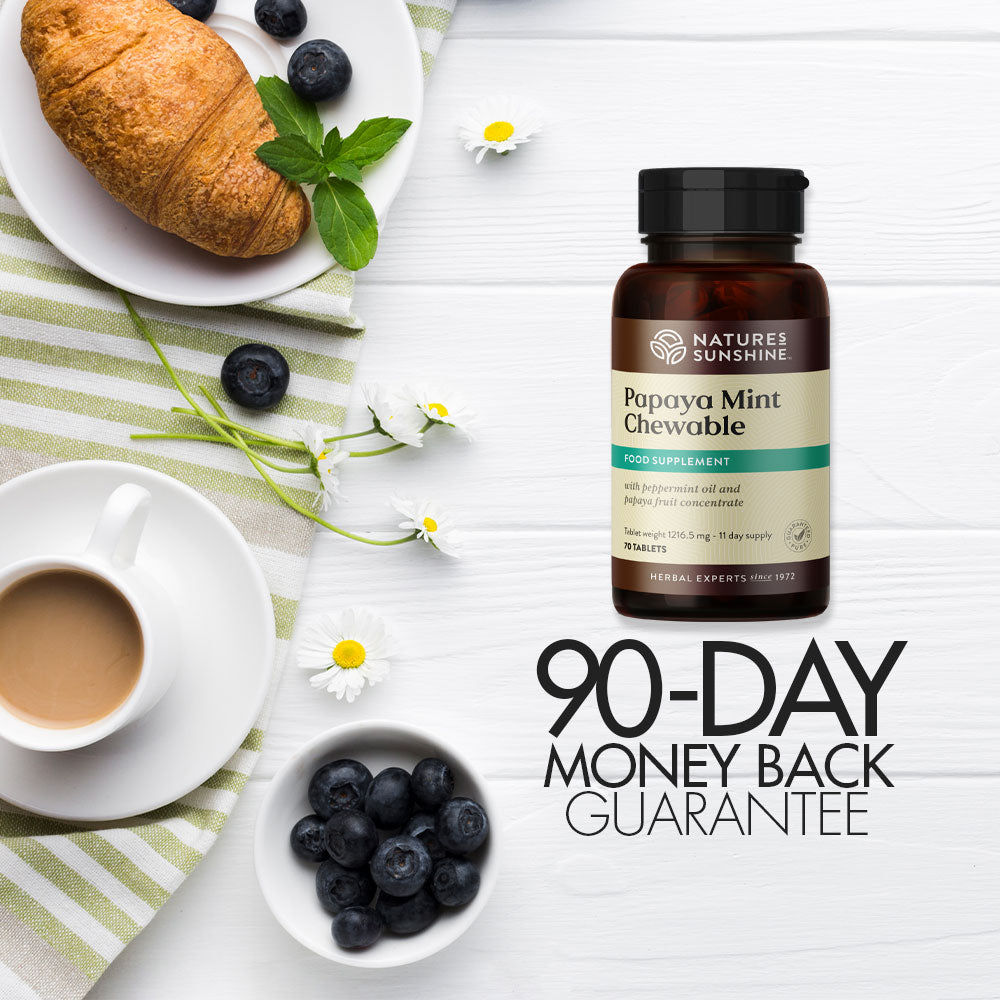 Breath-freshening, Digestion, Papaya, Papain 