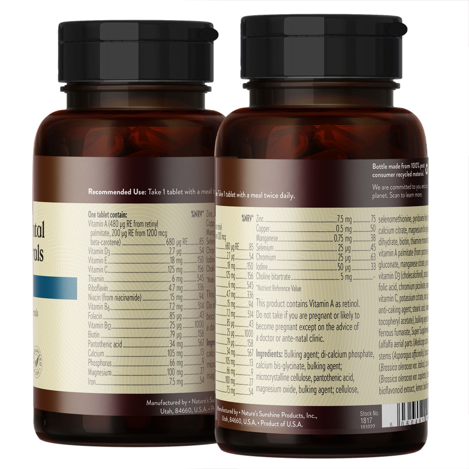 Vitamins & Minerals, health, essential, nutrition | Nature's Sunshine