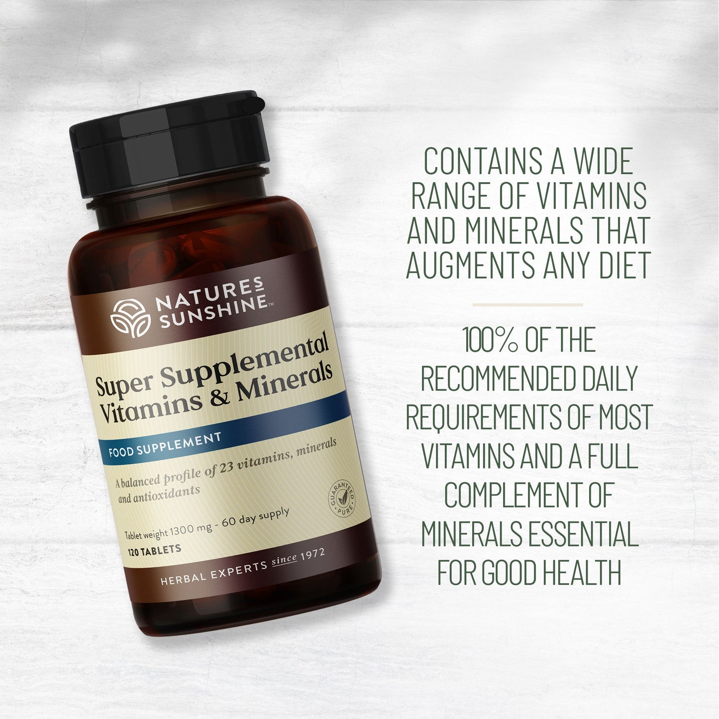 Vitamins & Minerals, health, essential, nutrition | Nature's Sunshine