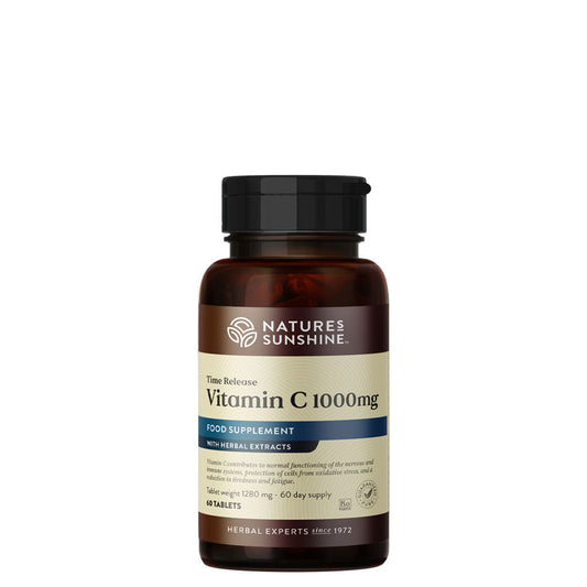 Vitamin C, timed release, immune, skin, tiredness | Nature's Sunshine