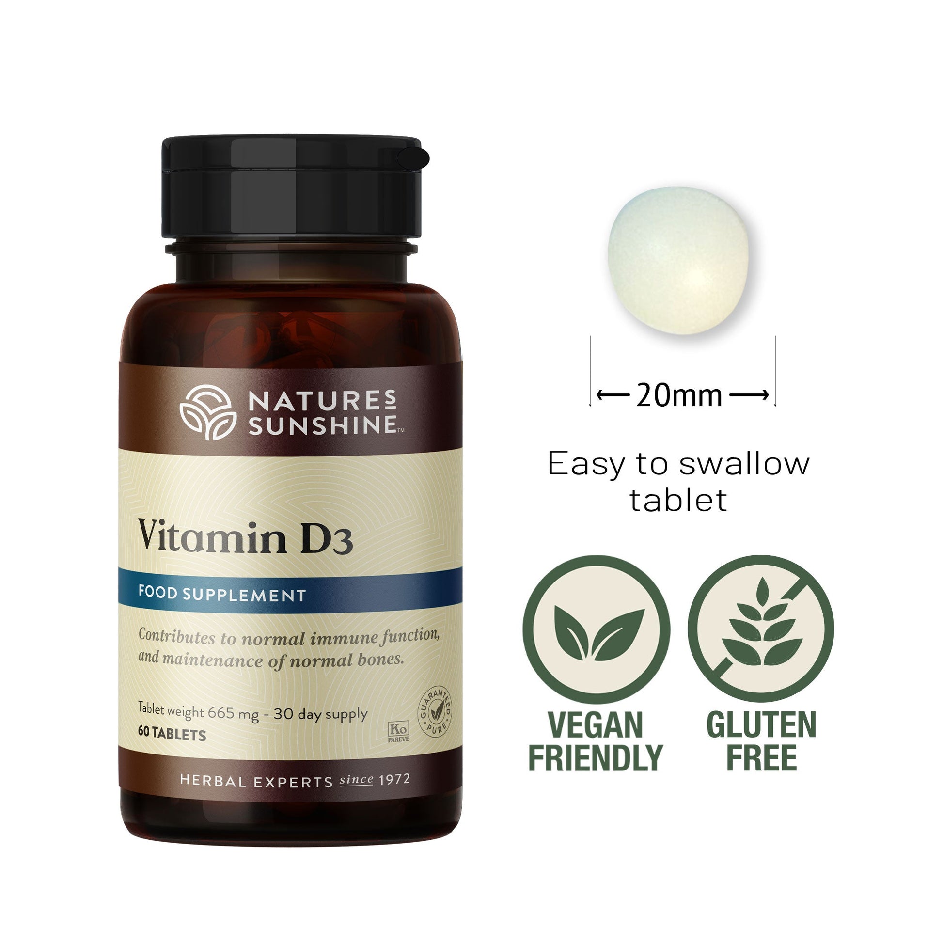 Vitamin D, bones, teeth, immune, muscle, sunshine | Nature's Sunshine