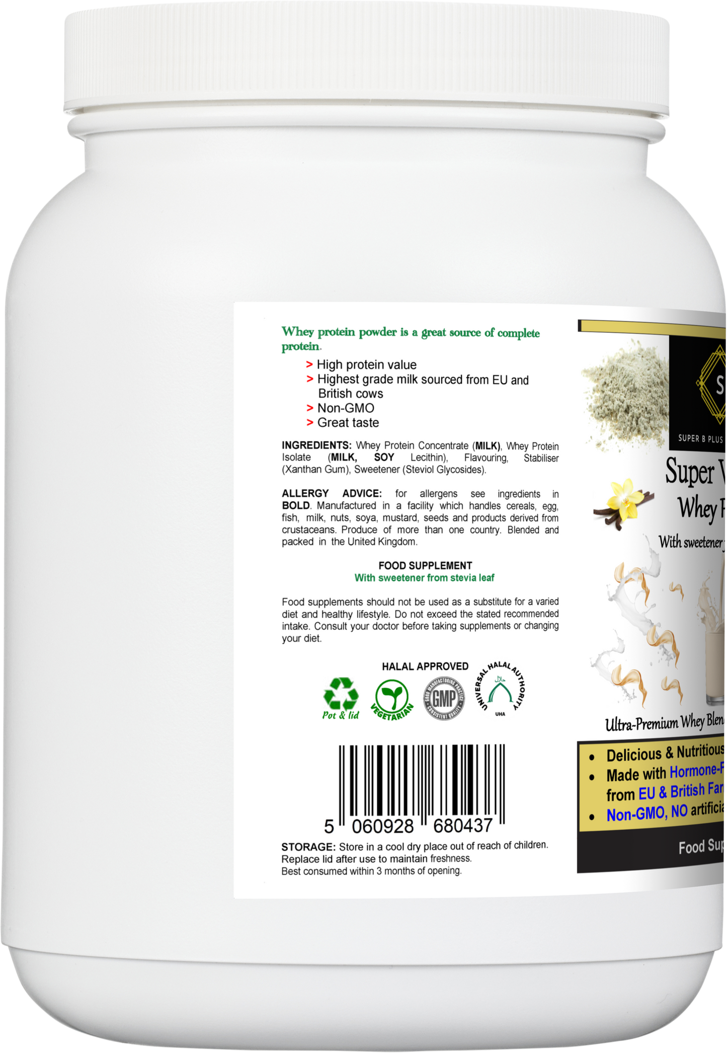 Super Vanilla Whey Protein