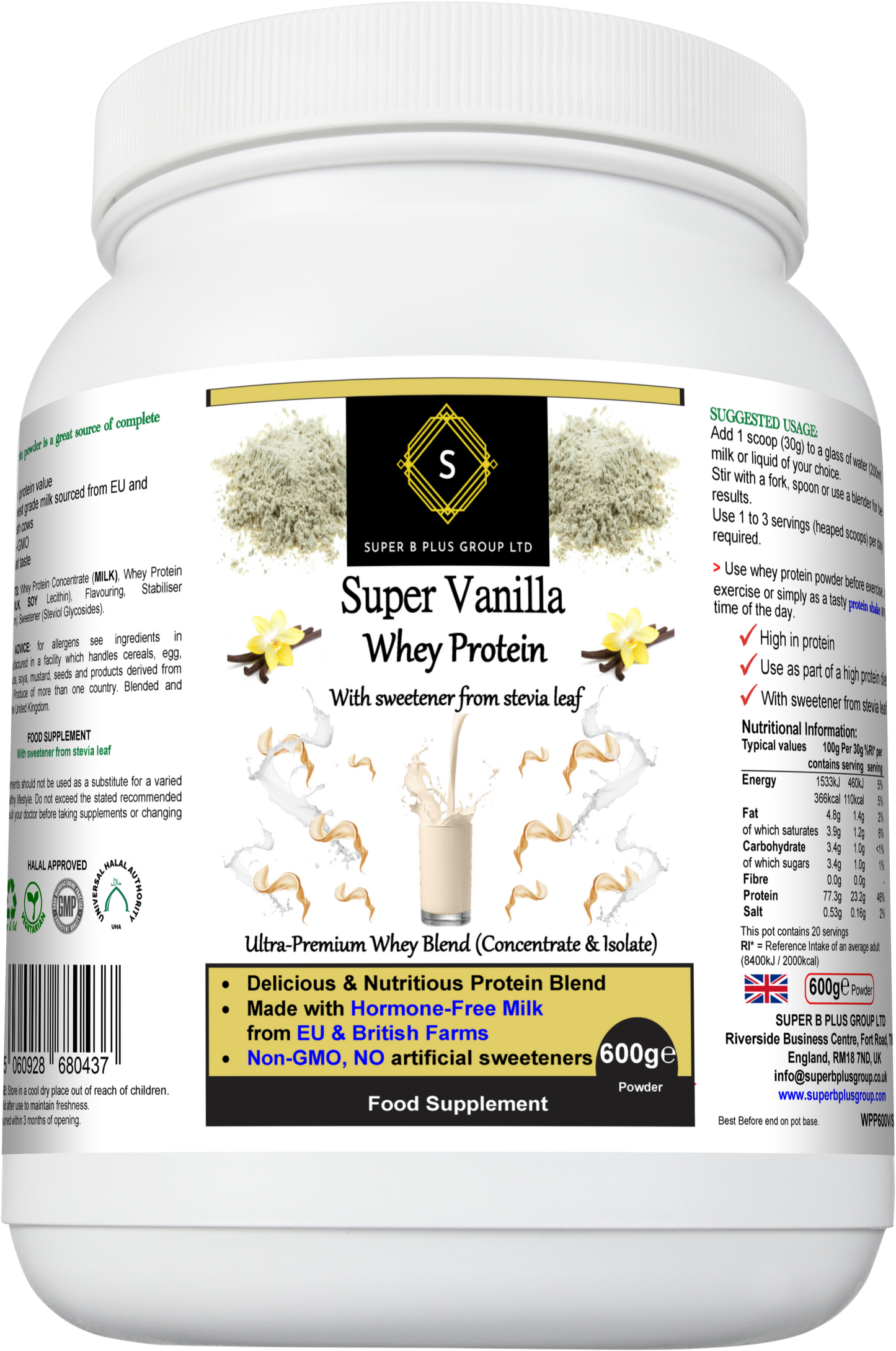 Super Vanilla Whey Protein