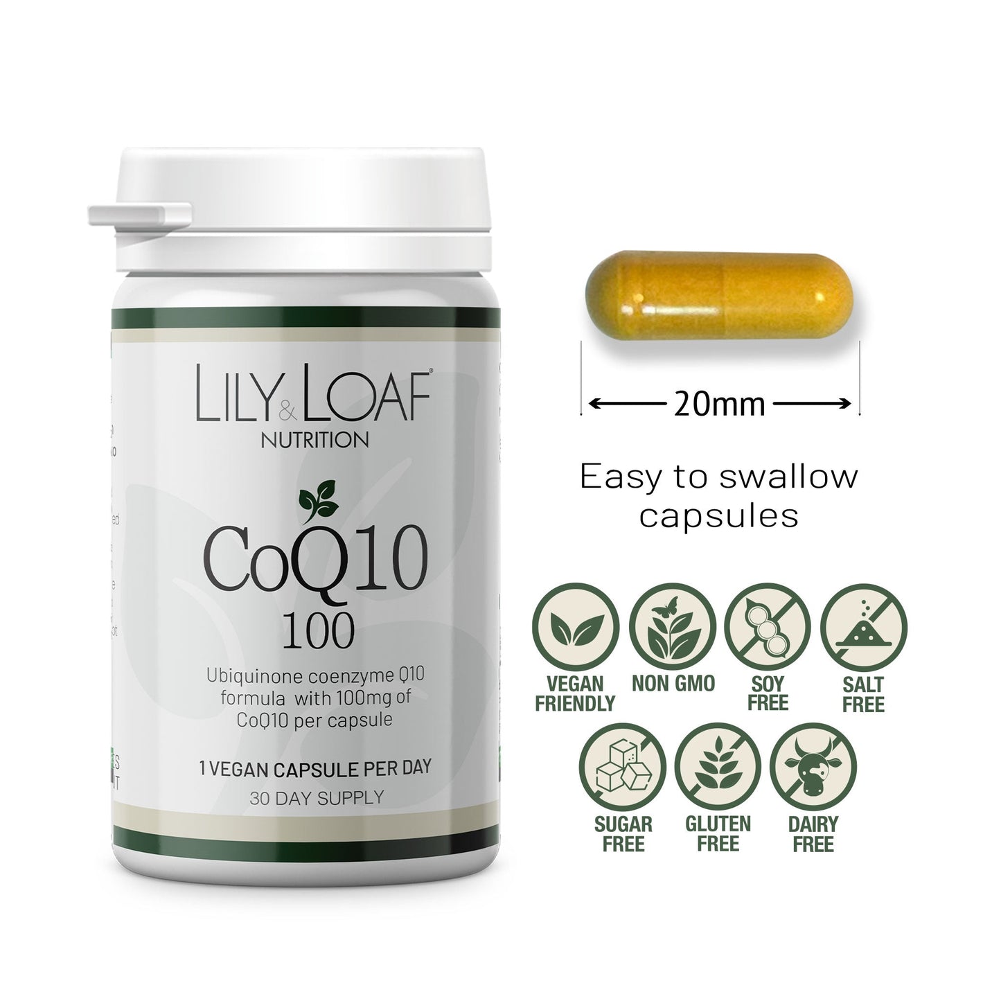 CoQ10, Ubiquinone, muscle, heart, metabolism | Lily & Loaf

