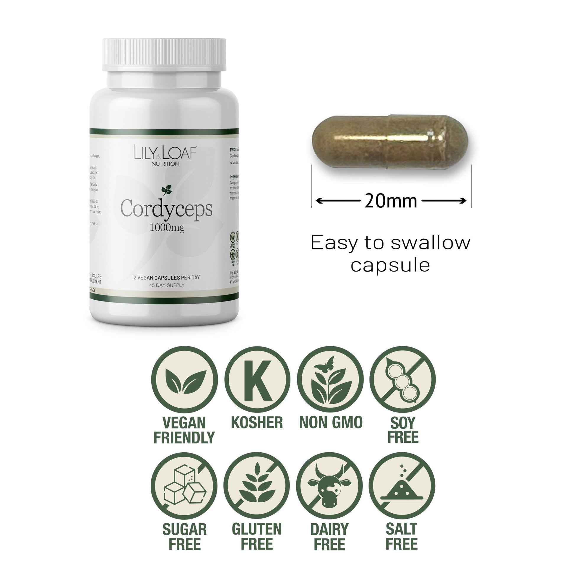 Cordyceps, sinensis, mushrooms, vitality | Lily & Loaf