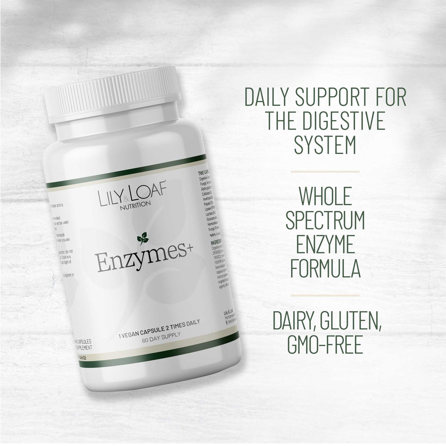 Enzymes +  Nature's Sunshine