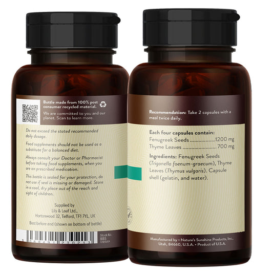 Fenugreek, Thyme, respiration, nutrition | Nature's Sunshine – Octi Nutrition

