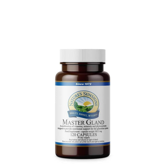 Master gland, glandular, vitamins, minerals | Nature's Sunshine