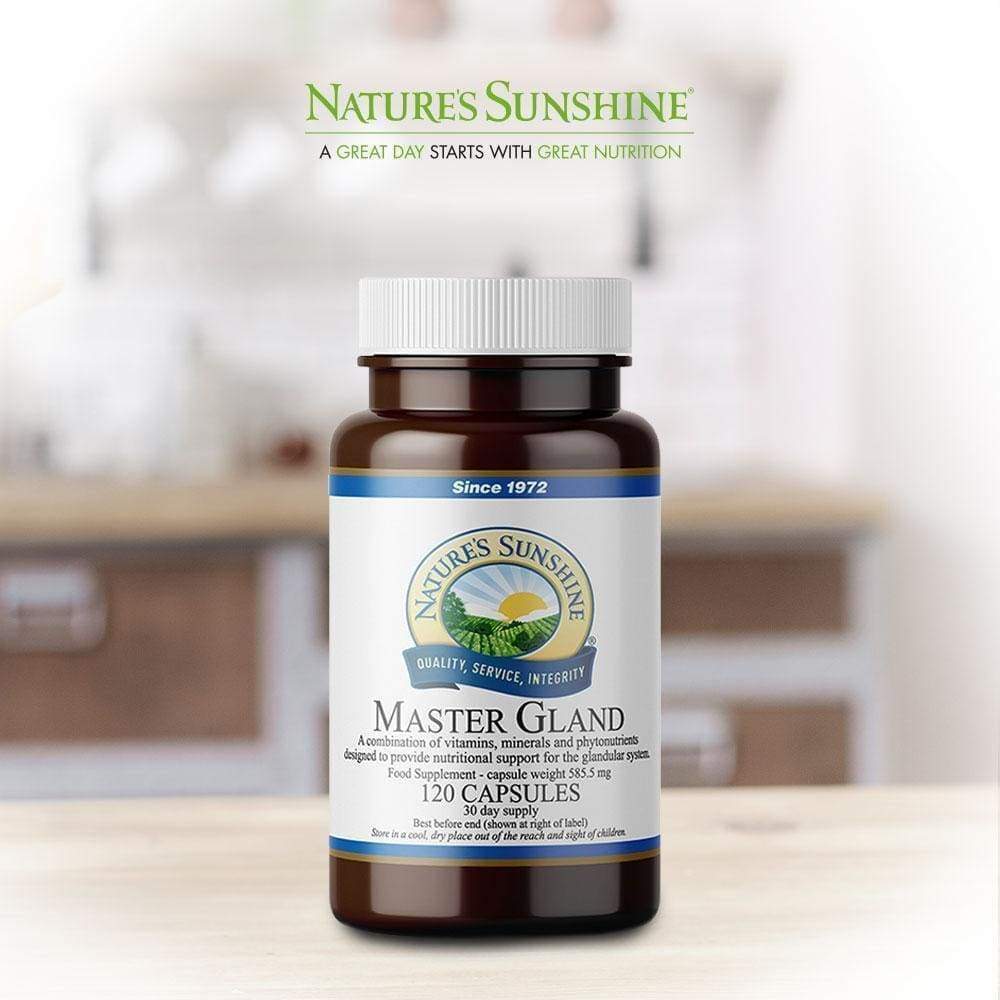 Master gland, glandular, vitamins, minerals | Nature's Sunshine