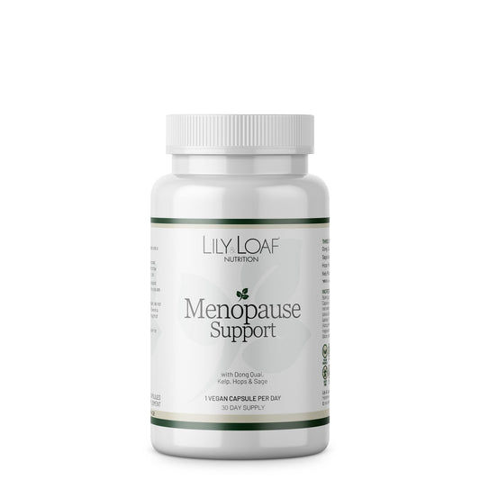 Menopause Support, dong quai, sage, hops, kelp | Lily & Loaf