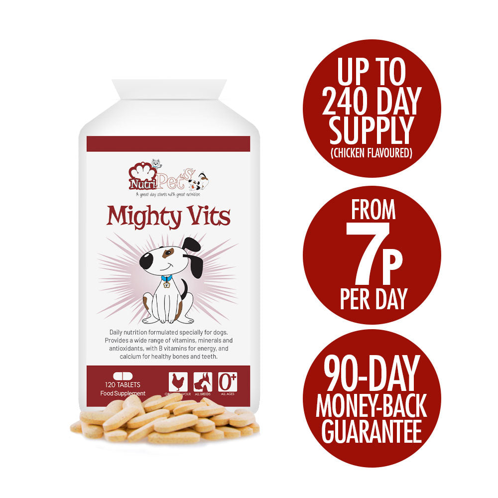 Pet supplements, vitamins & minerals, chicken flavour | Nutri-Pets