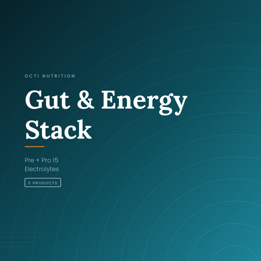 Octi Gut & Energy Stack — Pre + Pro 15 and Electrolytes