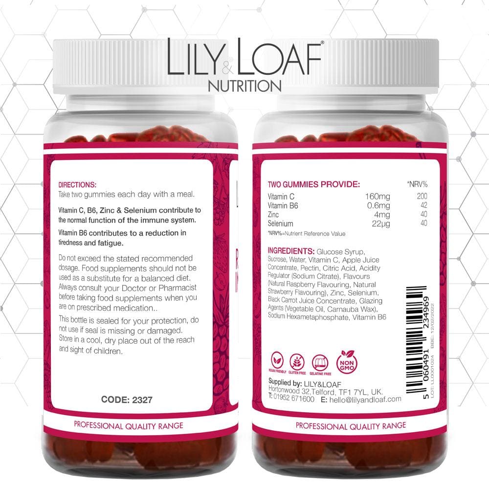 Adult gummies, immunity, supplements | Lily & Loaf