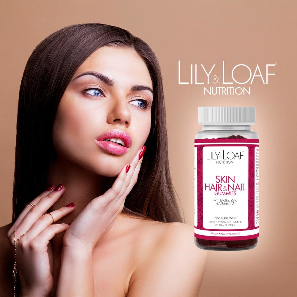 Hair Skin & Nails Gummies, Supplements | Lily & Loaf