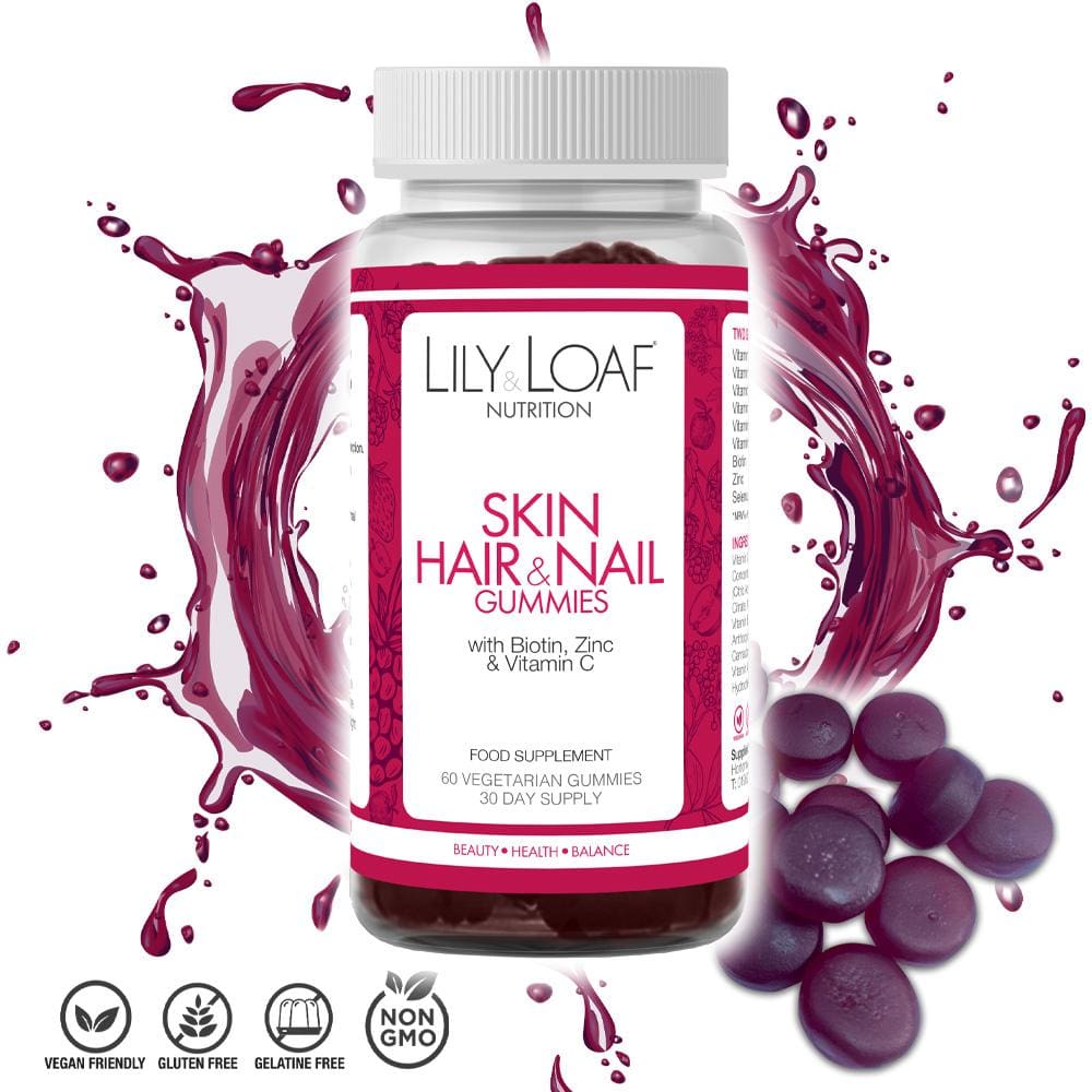 Hair Skin & Nails Gummies, Supplements | Lily & Loaf