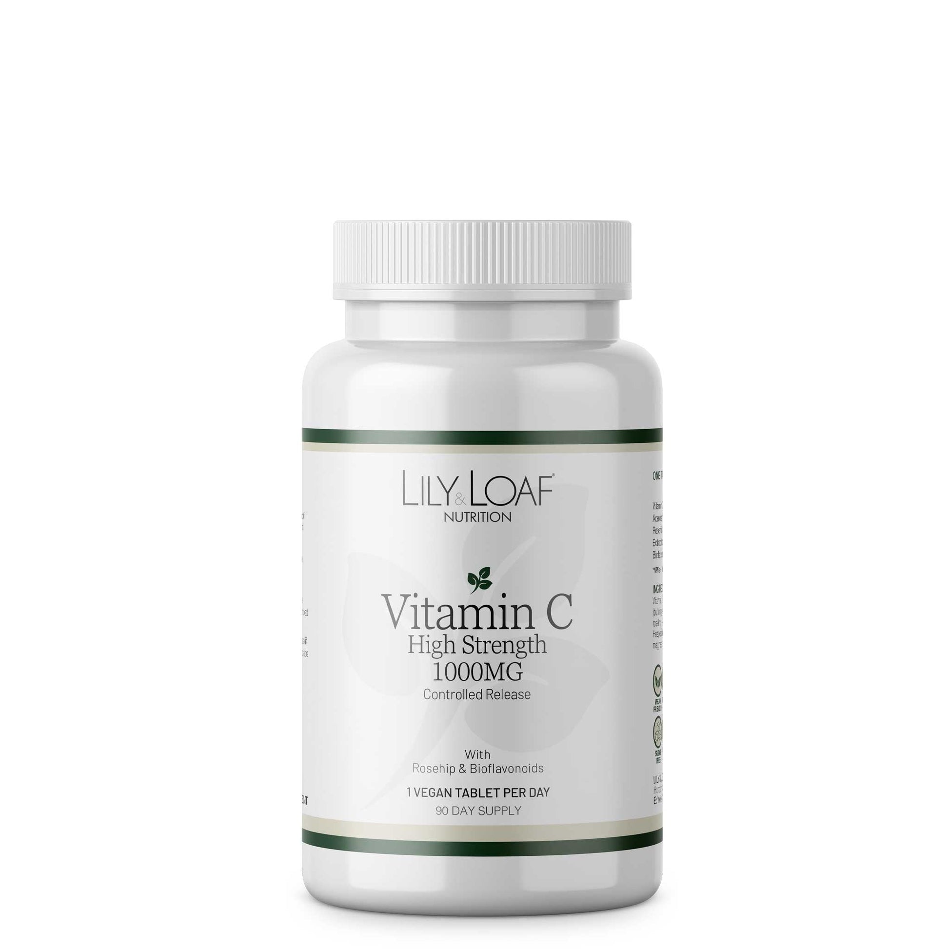 Vitamin C, immune, antioxidant, skin, nerves, fatigue | Lily & Loaf