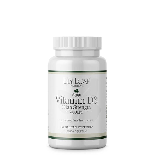 Vitamin D3 High Strength, Vegan 4000iu, bone, Teeth 