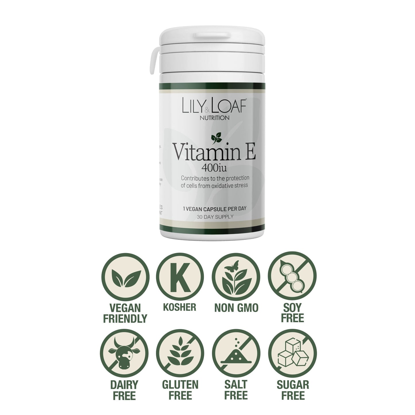 Vitamin E, antioxidant, immune support, anti-ageing 